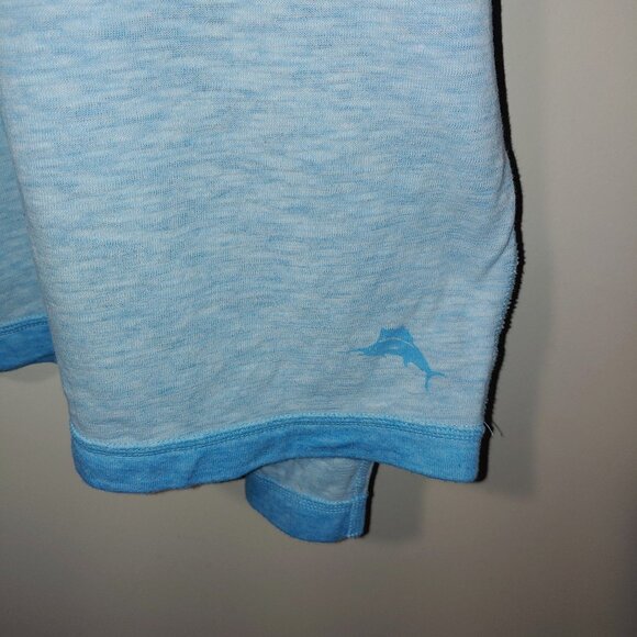 Tommy Bahama Reversible Flipsider 1/4 zip Pullover Size XXL Blue/Light Blue - Picture 5 of 7